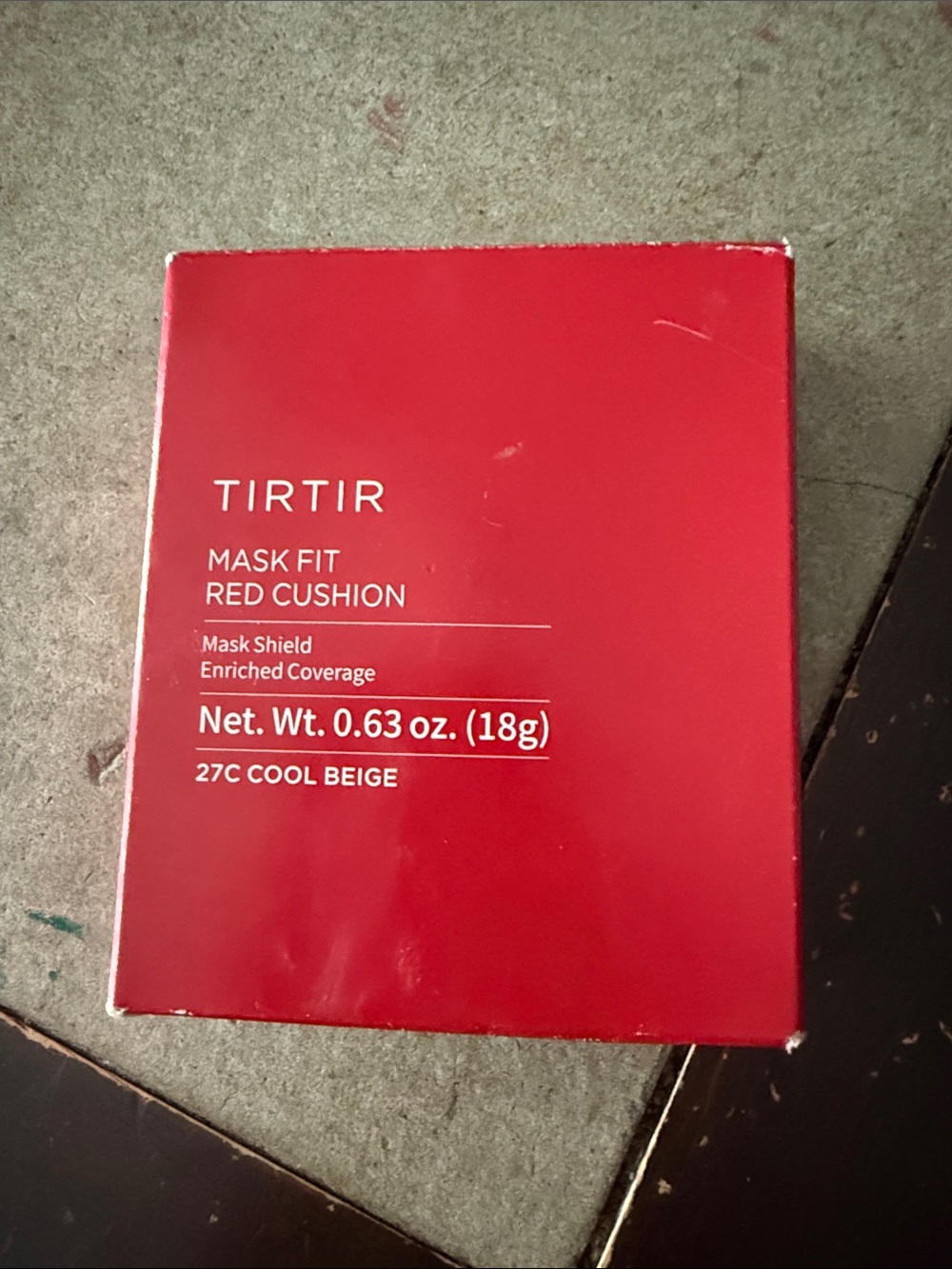 TIRTIR Mask Fit Red Cushion - 27C Cool Beige (Red Packaging)